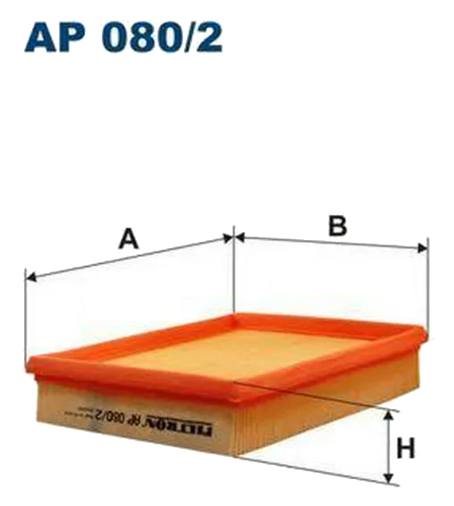 Воздушный фильтр Filtron AP080/2 PEUGEOT