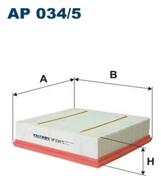 Воздушный фильтр Filtron AP034/5 MERCEDES AP034/5 MERCEDES